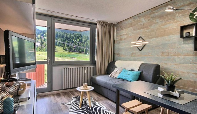 Studio cabine rénové 3/4 pers. à Plagne Centre - FR-1-455-68