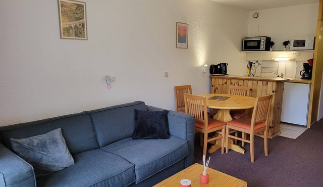 Studio for 5 at Arcs 2000 with Balcony and WIFI