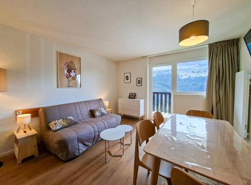 Studio rénové 4 pers · Centre Flaine · Balcon Sud - FR-1-425-176
