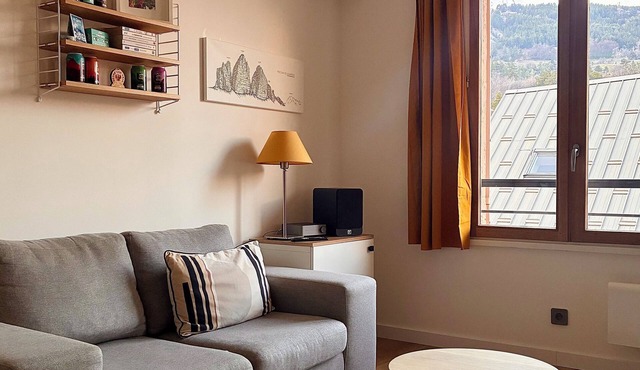 Studio with separate bedroom in the heart of Embrun, close to the Plan d'Eau