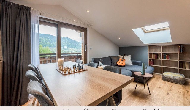 Takian - Ski locker|Balcony |Sauna |Morzine