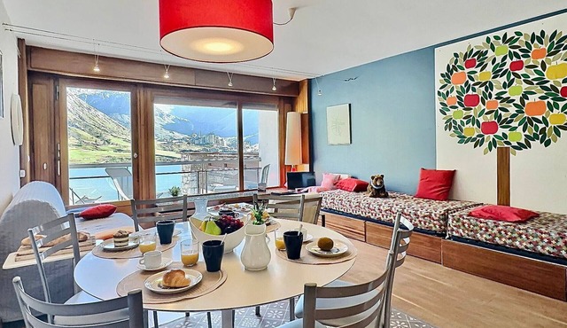 Tignes, 6 pers, 55m², balcony, parking included
