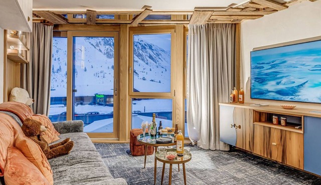 Tignes: Renovated apt, 7 pers, 3 rooms, included services