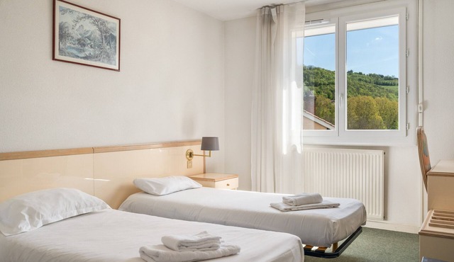 Twin Room Nº109 Clos des Monts Lyonnais