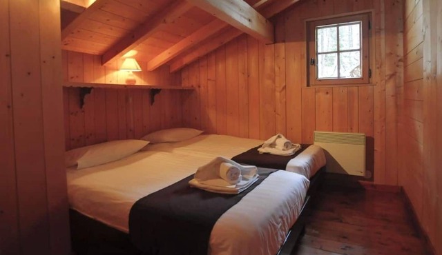 Typical chalet at the foot of the slopes