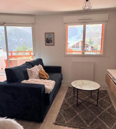 Superbe studio a Auron avec terrasse plein sud