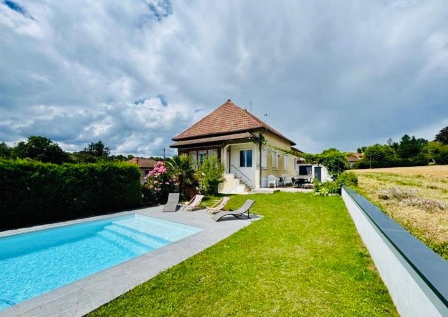 Villieu-Loyes-Mollon Villa | Villa L'Écrin - Piscine privé sans vis-à-vis