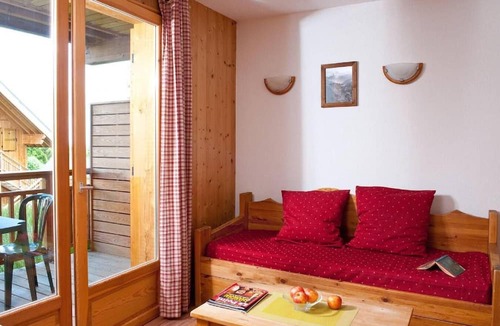 La Feclaz Apartment | Wifi, Ground floor, swimming pool, sauna, terrace, balcony, parking, ski locker, 25-34m², La Féclaz