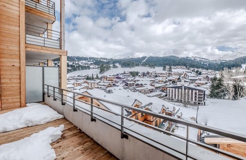 Neydens Apartment | Les Gets-Nid du Chéry, ski à pied & vue, 4 Etoiles