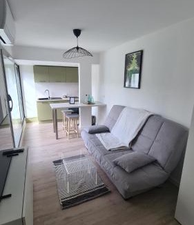 Meylan Apartment | Studio moderne Climatisé Meylan centre proche CHU