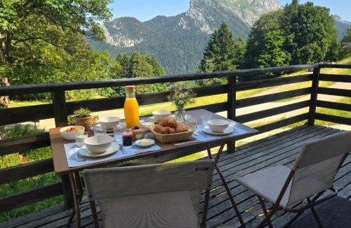 Saint-Pierre-de-Chartreuse Ski Chalet | Le Balcon des Essarts a family chalet with views of the Grand Som