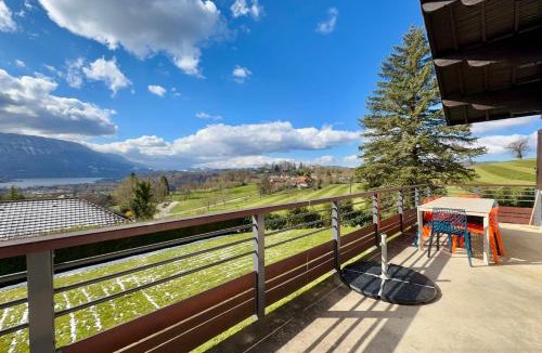 Nances Ski Chalet | Comfortable Chalet - View of Lake Aiguebelette