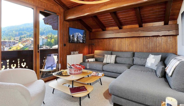 Chalet La Tania, 5 bedrooms, 10 persons