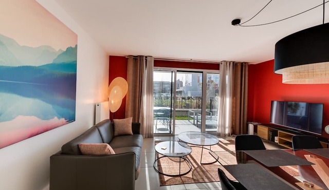 Le Reposoir - New 2 bedroom apartment with terrace & garage