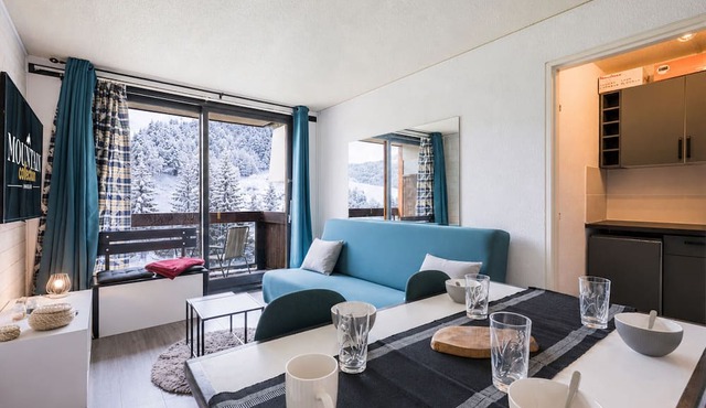Studio, pets allowed, slope view - 4+1 guests