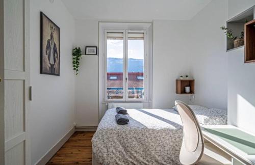 L'Estampille - T5 de 90m2 - Jusqu'à 4 Chambres - Wifi - GEM - Gare